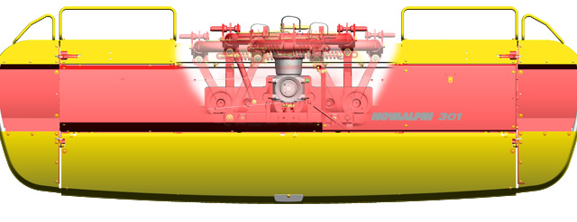 Hydraulic side shift system